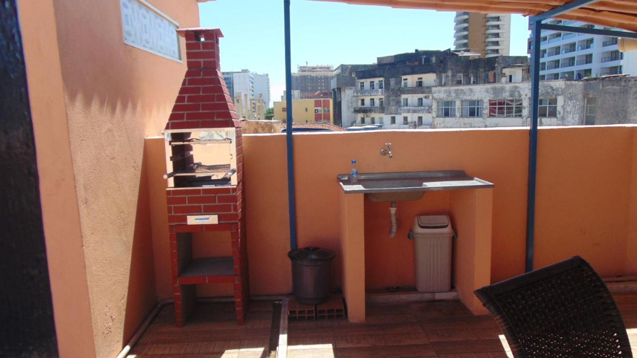 Grande 4Q 2Suites E Terraco Na Barra Perto Praias Salvador Exterior foto