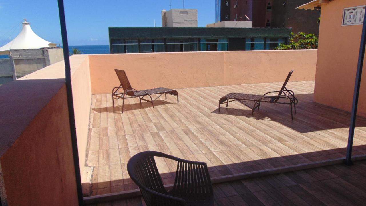 Grande 4Q 2Suites E Terraco Na Barra Perto Praias Salvador Exterior foto